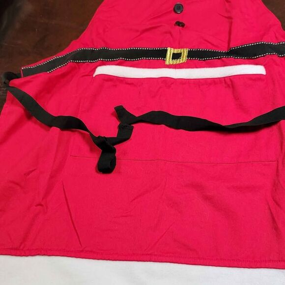 Set of Christmas aprons, Santa and Mrs Claus - Picture 3 of 7